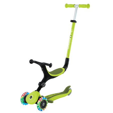 Patinete Go Up ACTIVE Luces - Verde