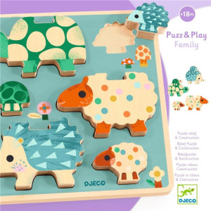 Encajable Puzz & Play Family 2