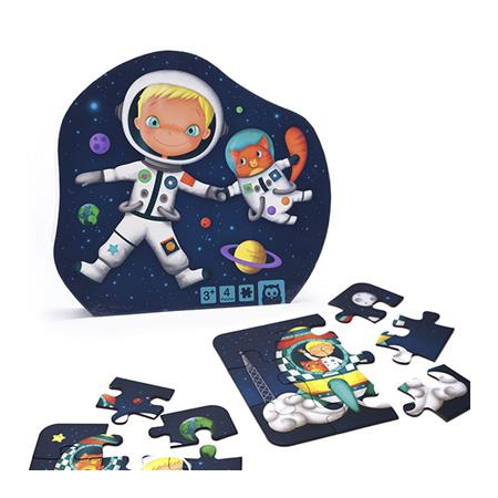 Puzzle evolutivo Astronauta 4 en 1