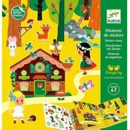 Pegatinas Cuentos El bosque mágico